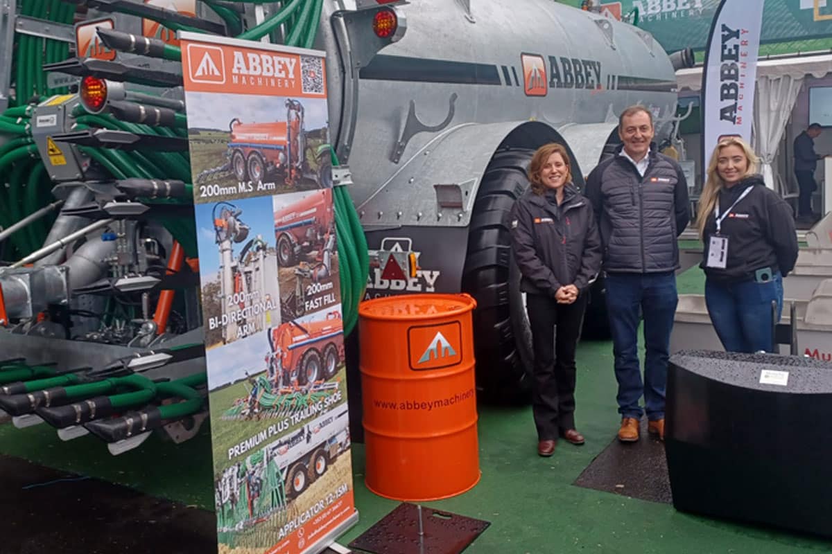 Abbey Machinery representatives at Sommet De L’Élevage 2024